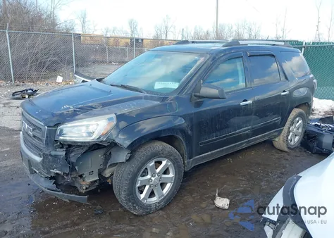 2014 GMC Acadia Sle-2 из США, поврежденный, VIN 1GKKRPKD8EJ352482